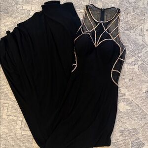 Cinderella Divine Dress- Womens Small, black